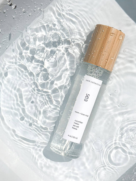 Sea - 4 oz Sea Salt + Freesia Room & Linen Mist