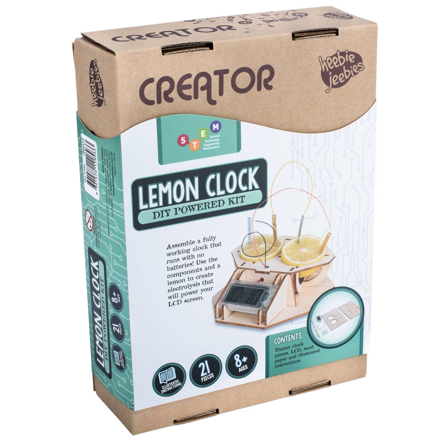 Creator Lemon Clock