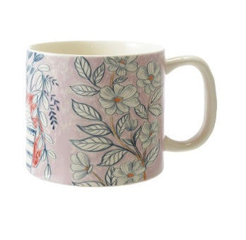 Mug w/ Flowers - 4 Styles