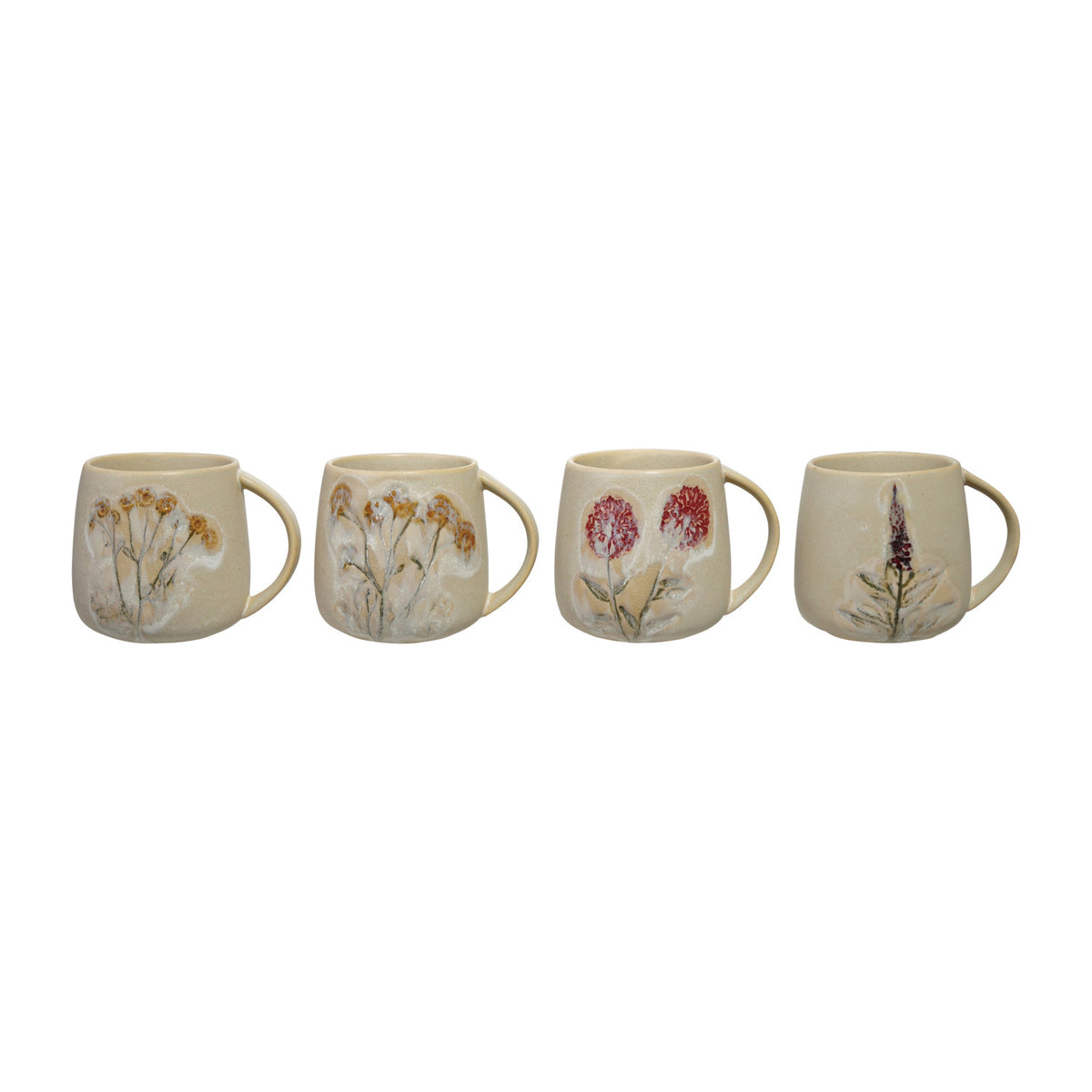 Hand-Painte Mug - 4 Styles (Each One Will Vary)