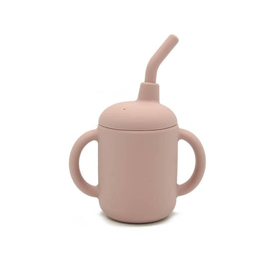 Sippy Cup with Straw - Blush