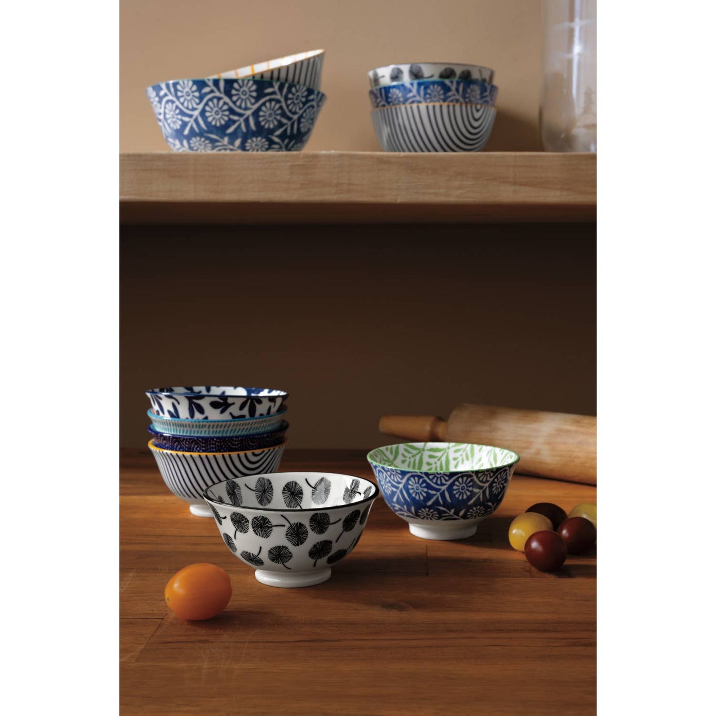 Leaf Stamped Bowl 3.5 inch