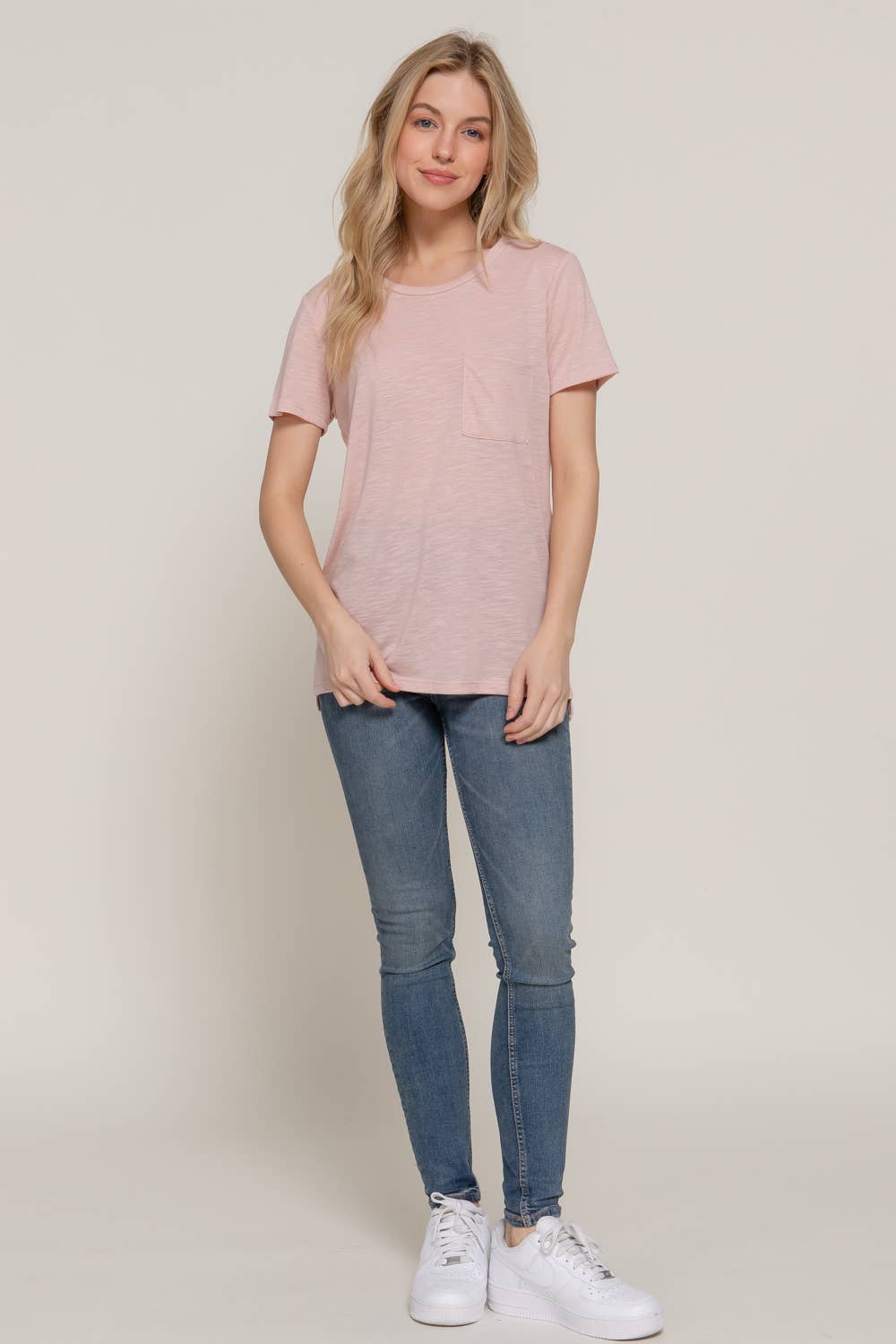 Short Sleeve Tee - Dusty Pink