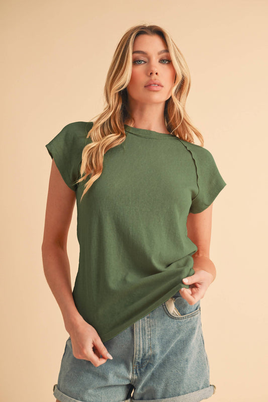 Ivy Tee: Emerald