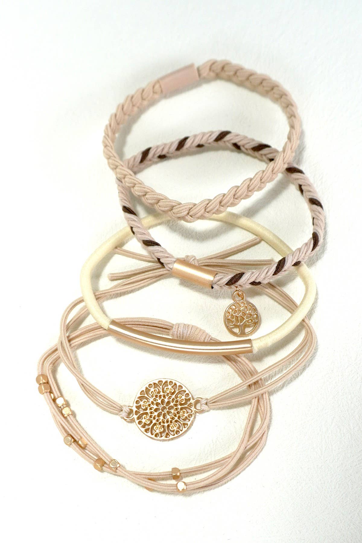 Boho Dual Function Bracelet/Hair Ties