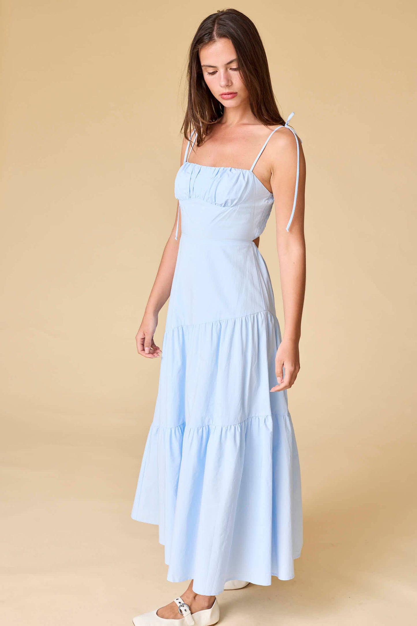 Kinsley Tiered Midi Dress
