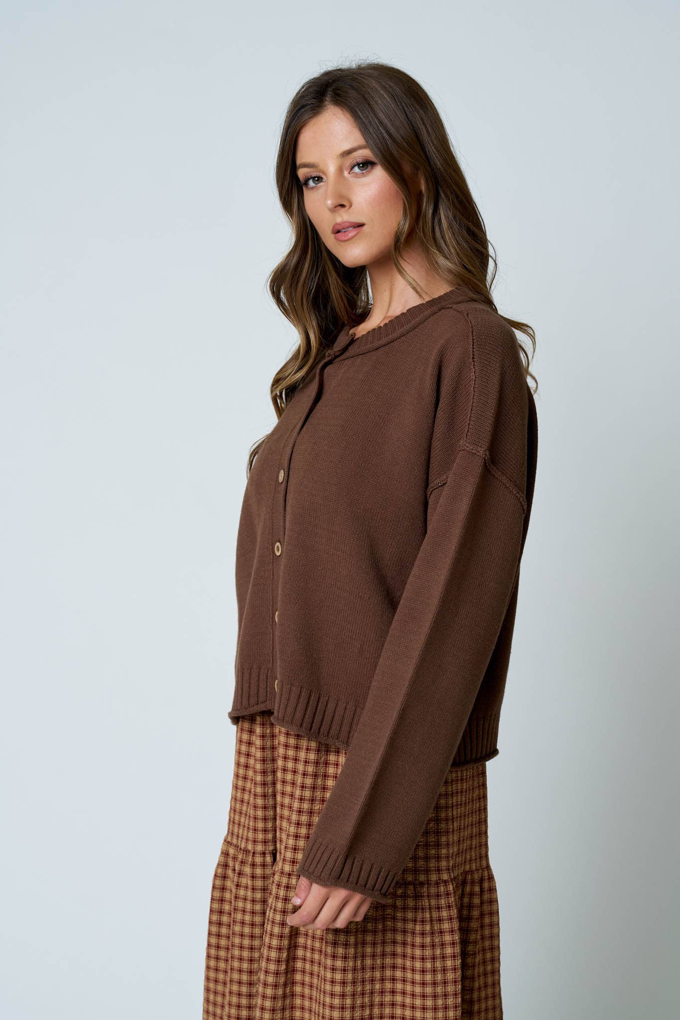 Button Down Cardigan