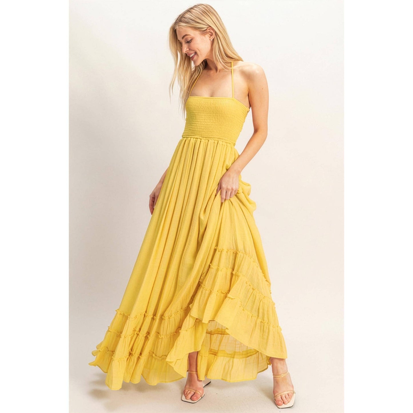 Smocked Maxi Dress