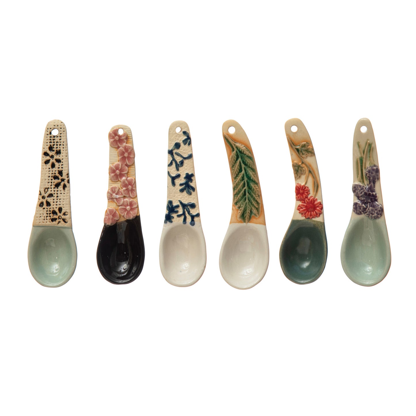 Hand-Painted Spoon with Handle - 6 Styles