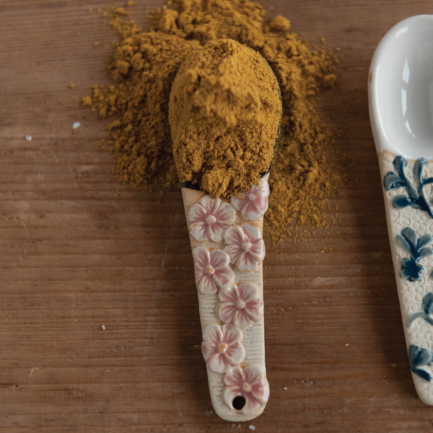 Hand-Painted Spoon with Handle - 6 Styles