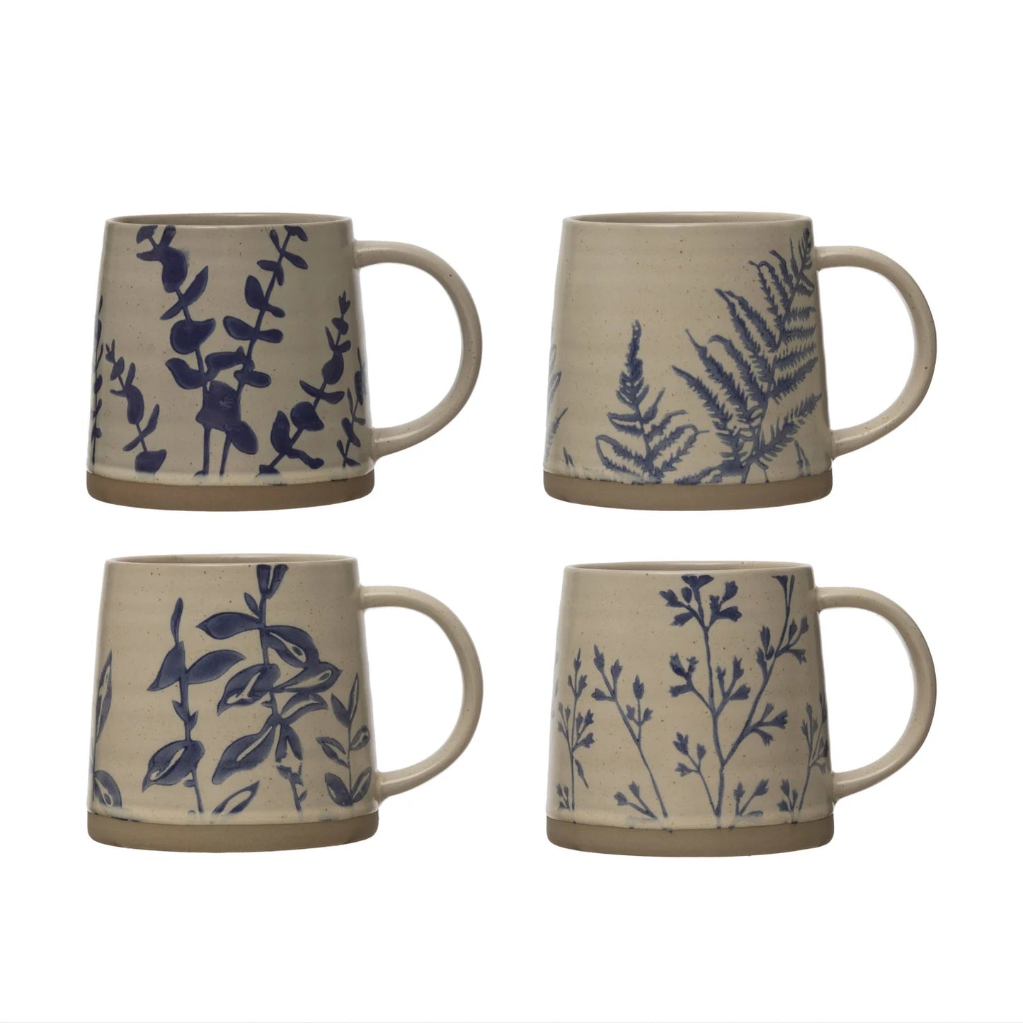 16 oz. Mug w/ Botanicals, 4 Styles