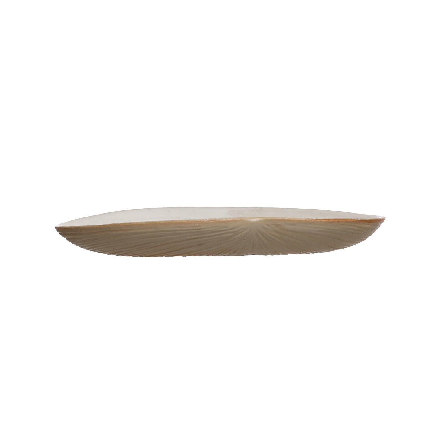 Stoneware Shell Plate (Each One Will Vary)- 10"