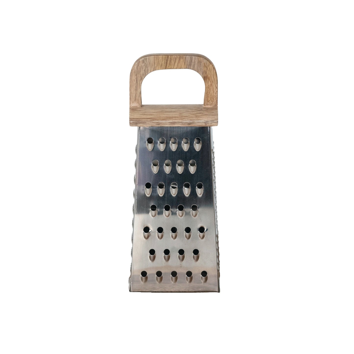 4 Sided Grater w/ Mango Wood Handle & Mango Wood Serving Board