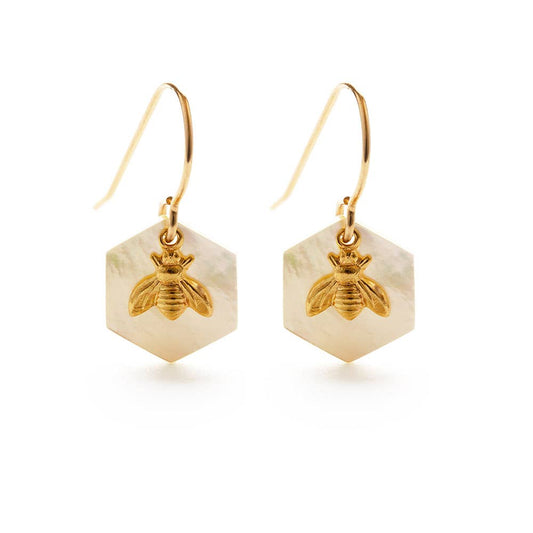 Honey Bee Earrings