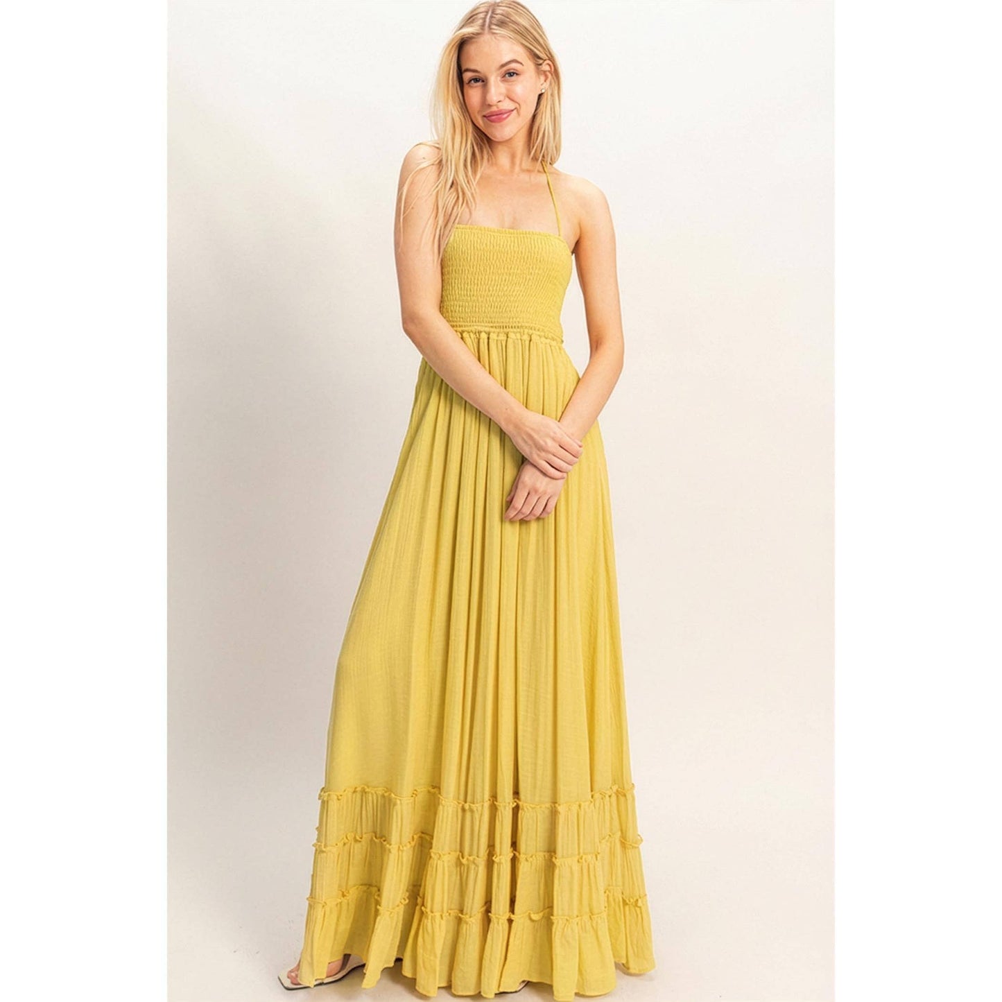 Smocked Maxi Dress
