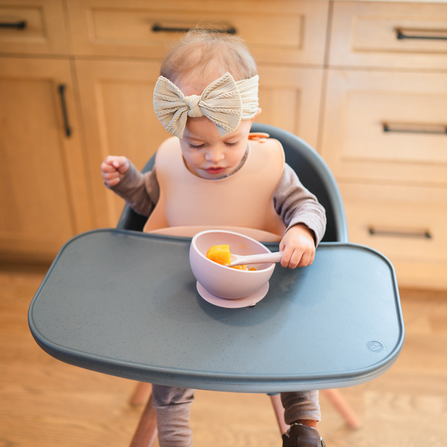 Suction Bowl and Spoon Set