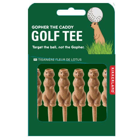 Gopher the Caddy Golf Tee