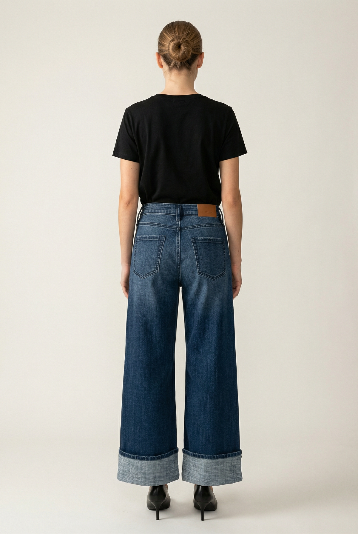 A Line Jean w/inseam transformation