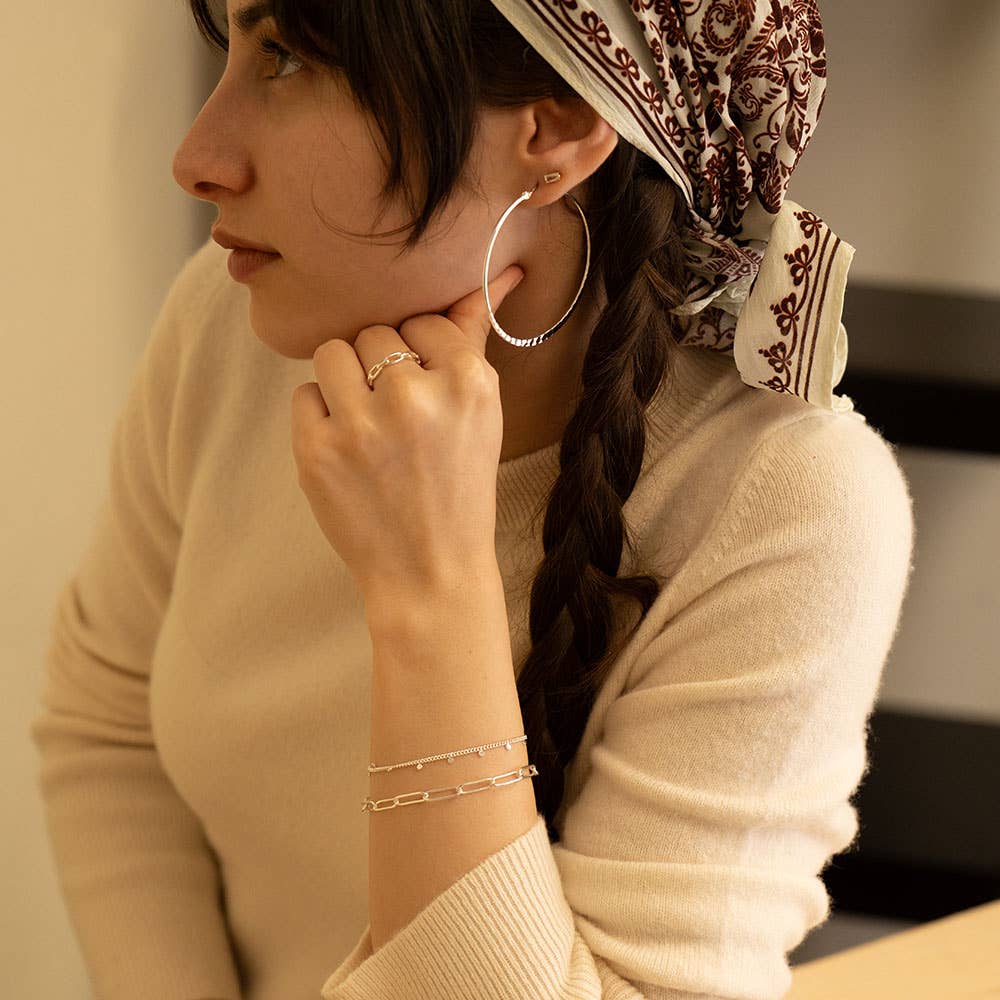 Paperclip Chain Bracelet