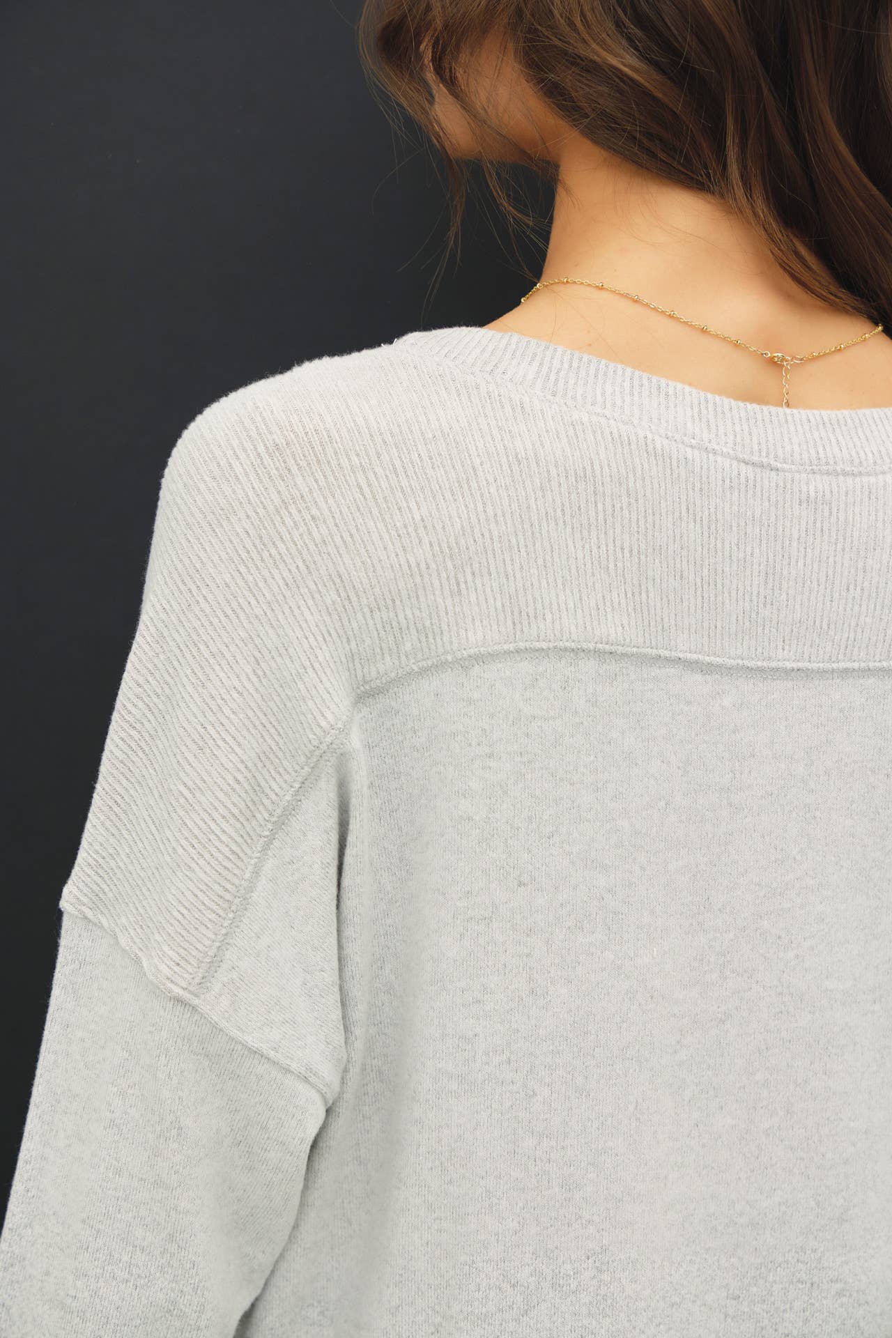 Light Weight V-Neck Sweater