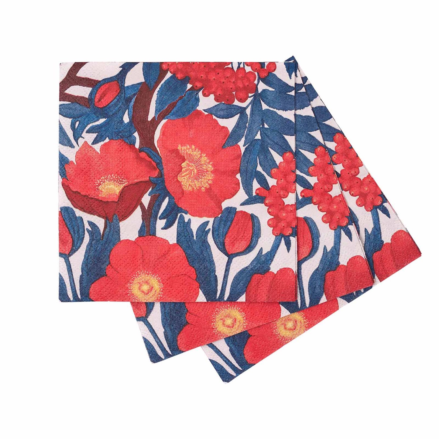 Icelandic Poppies Paper Napkins, Pack of 20