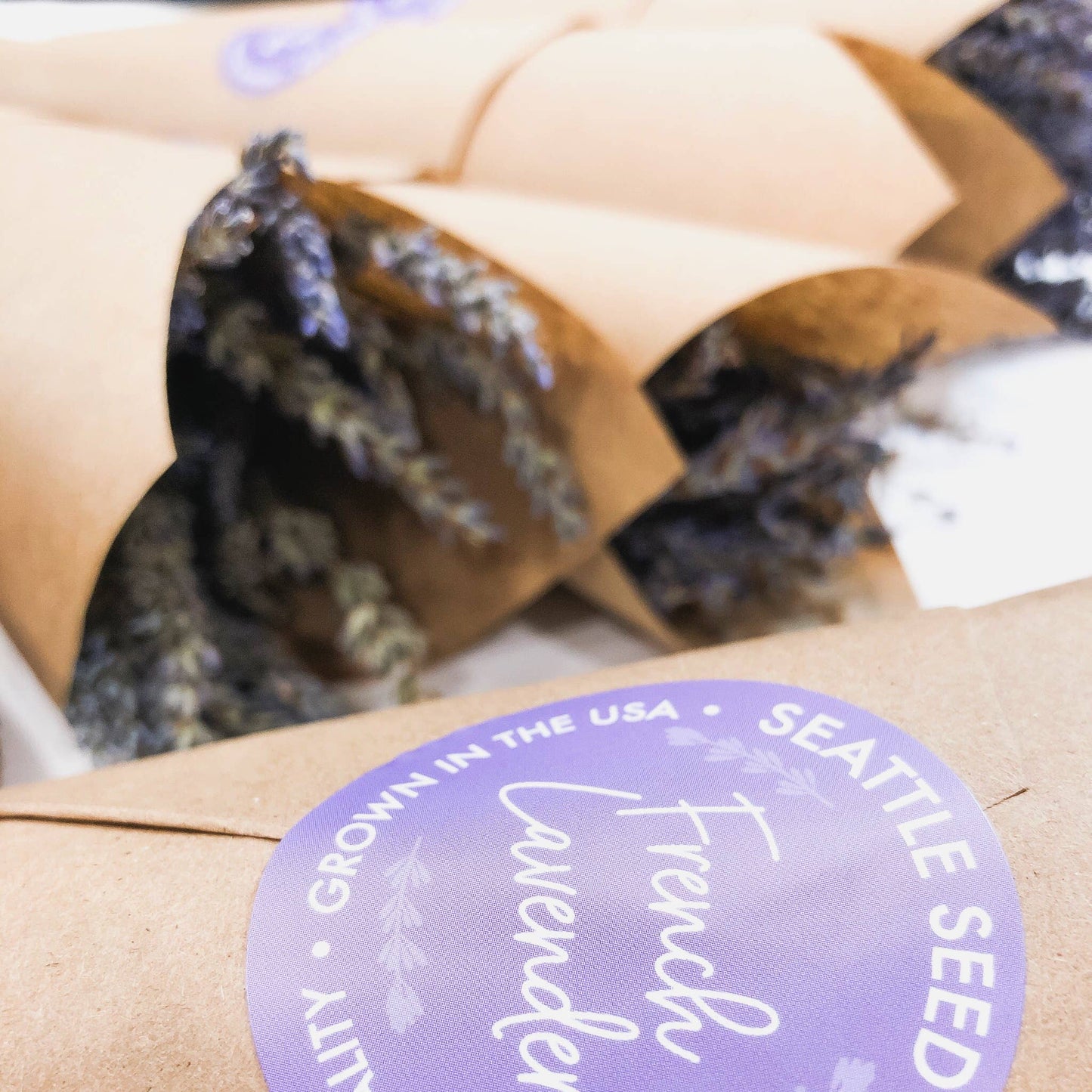 Fragrant Dried Grosso French Lavender Flowers Home Decor