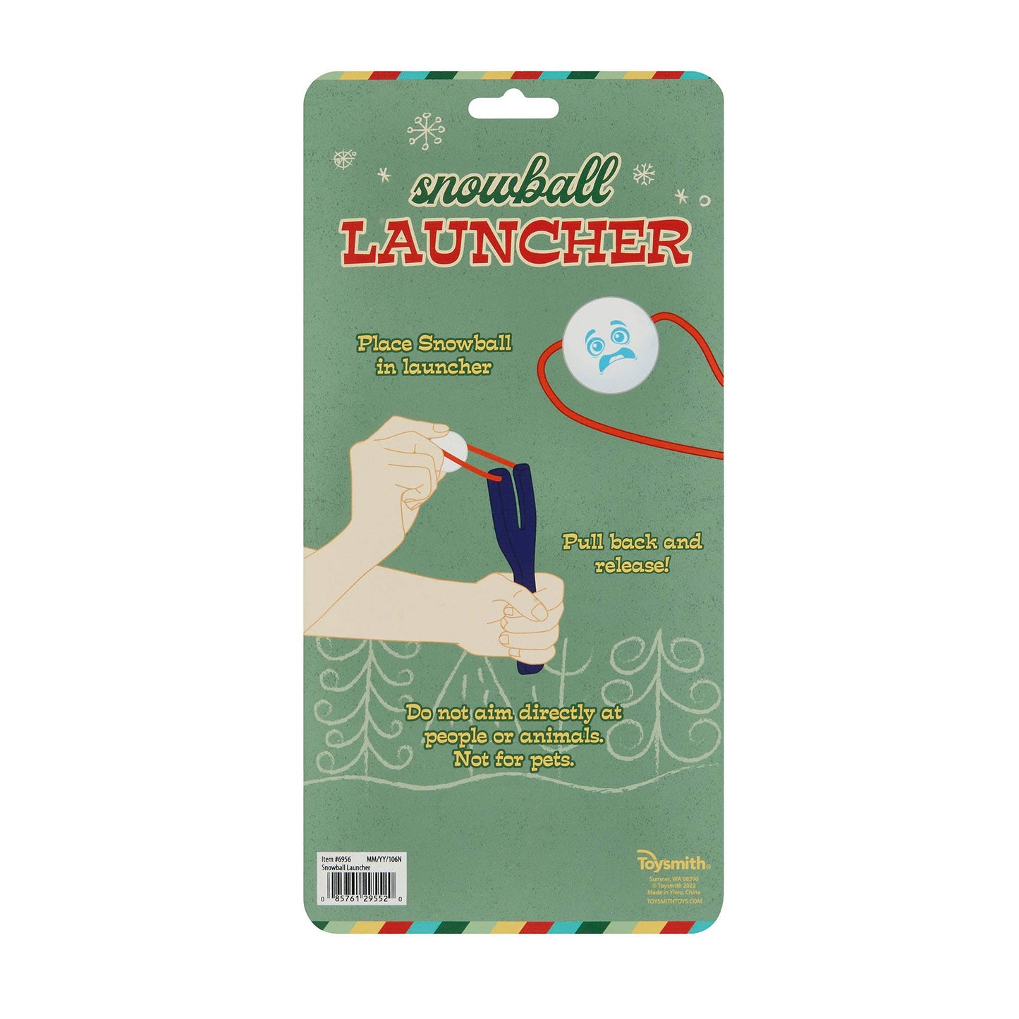 Snowball Launcher- Holiday, Christmas, Winter
