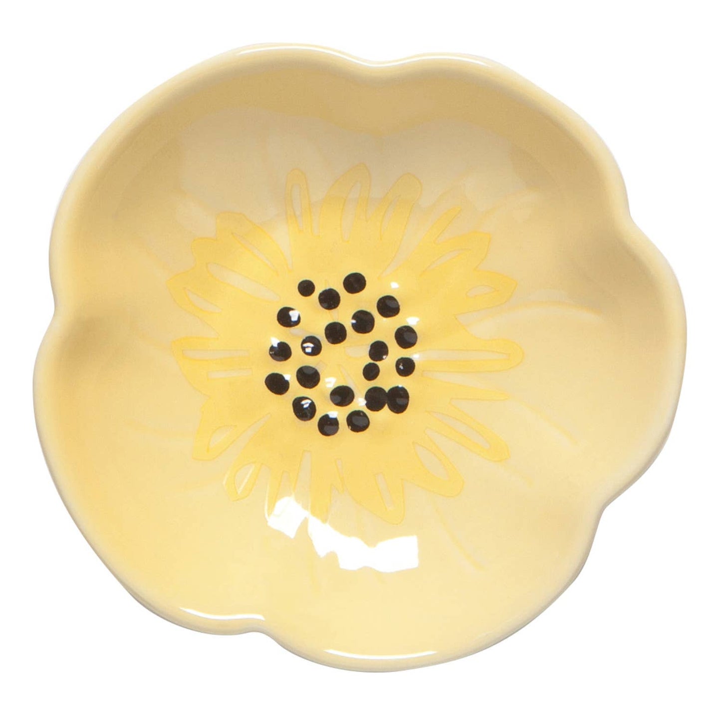 Flower Shaped Pinch Bowl Set of 6