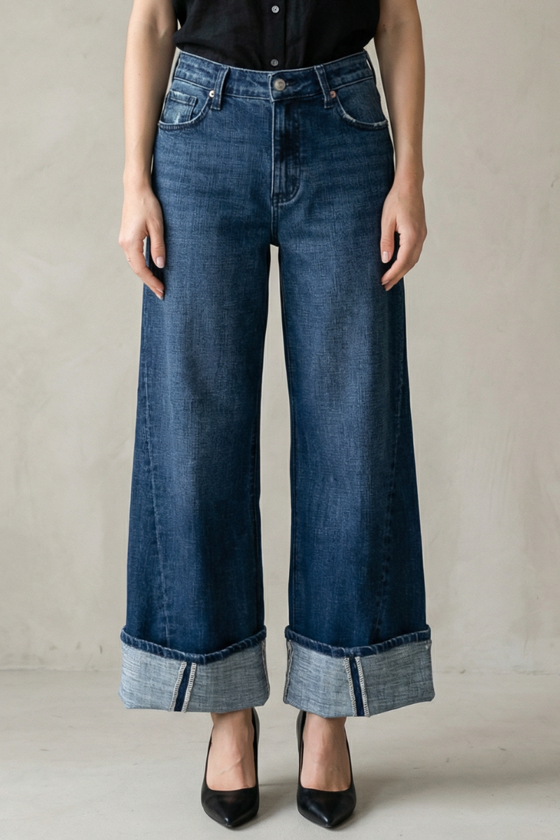 A Line Jean w/inseam transformation