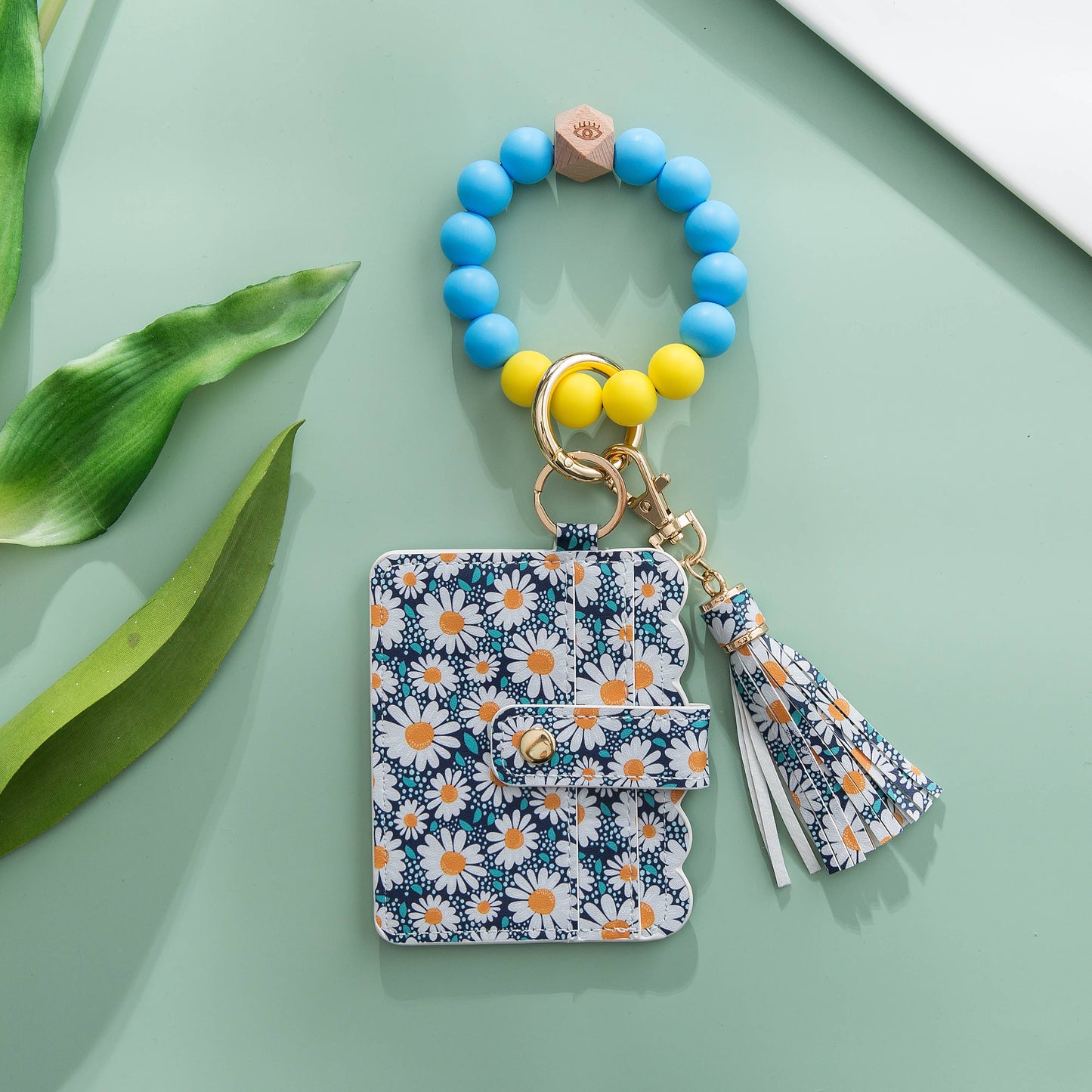 Silicone Wristlet Wallet Keychain/Card Holder Case