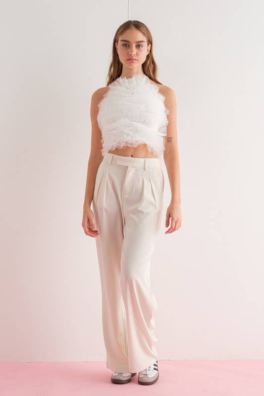 Wide-Leg Trousers