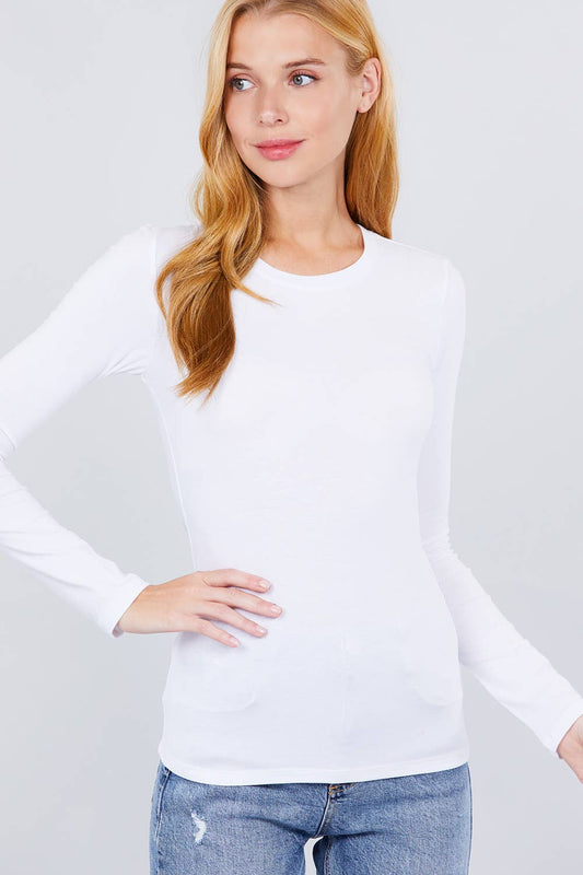 Long Sleeve Jersey - White
