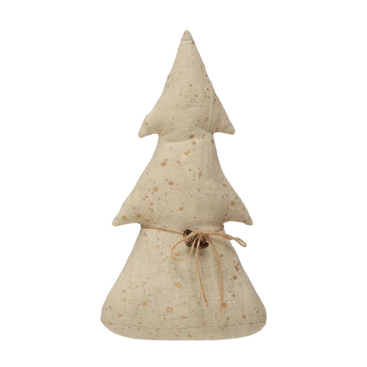 Antiqued Canvas Holiday Tree - Small