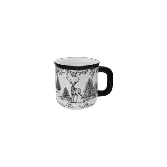 Mug w/ Woodland Deer Scene