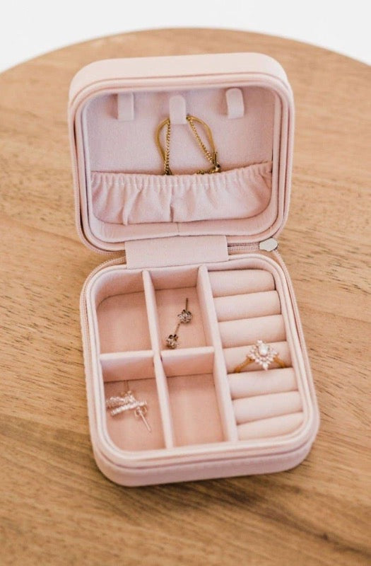 Jewelry Case - Ivory or Blush