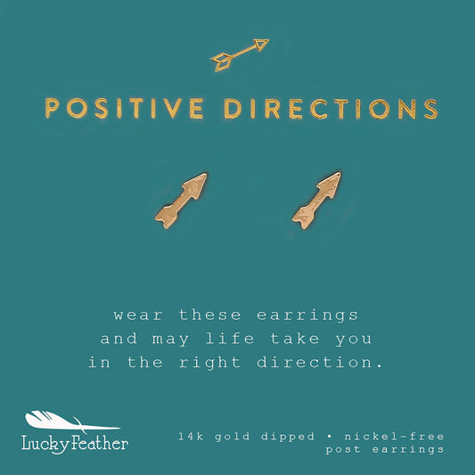 New Moon Earrings - Positive Directions