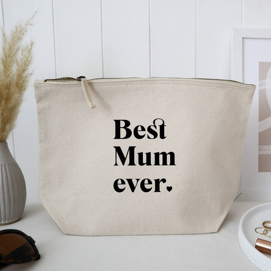 Best Mum ever zipped make up bag