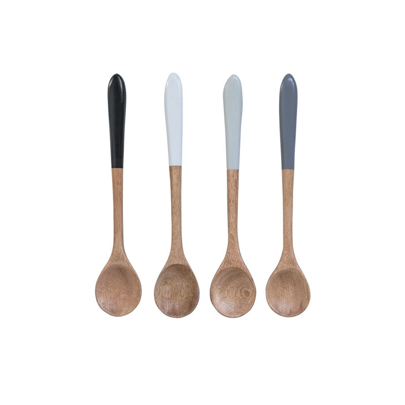 Spoon with Color Dipped Handle (3 colors)