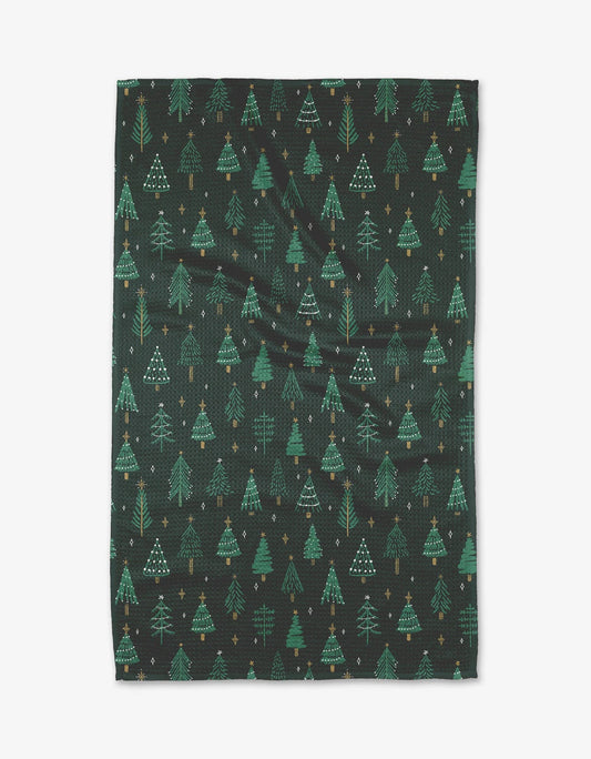 Pine X-mas Tea Towel