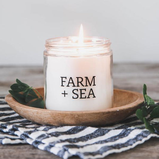 Farm + Sea Large Candle